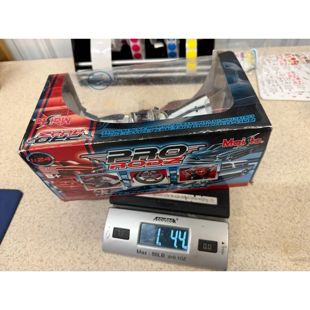 Maisto 1968‎ Chevy Camaro SS Pro Rodz 1:24 Diecast Pro Touring Blue